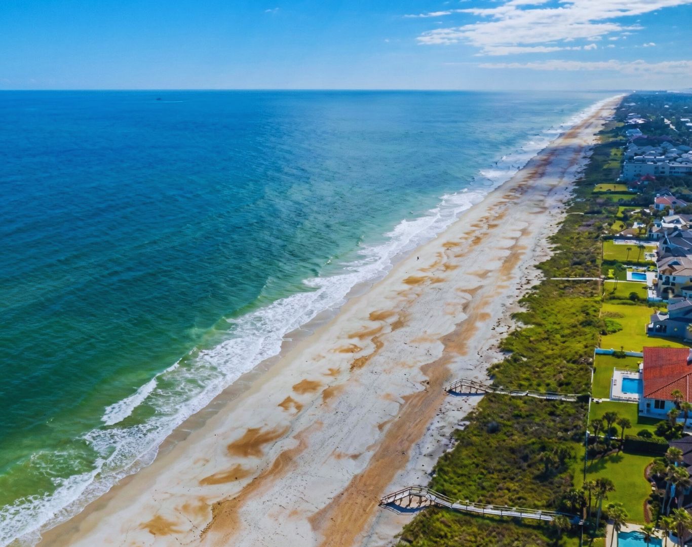 Beach Aerial View, Neptune Beach, FL