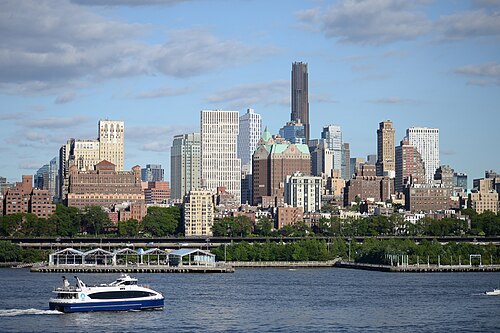 Downtown Brooklyn viewed from Lower Manhattan