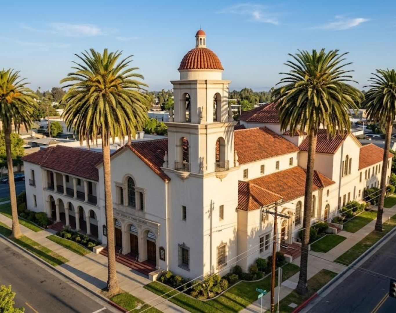The First Church of Christ building, Riverside, CA