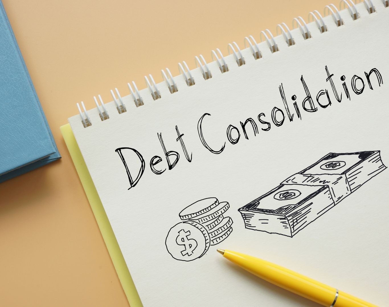 Financial advisor explaining debt consolidation in Manhattan, NY during a client consultation