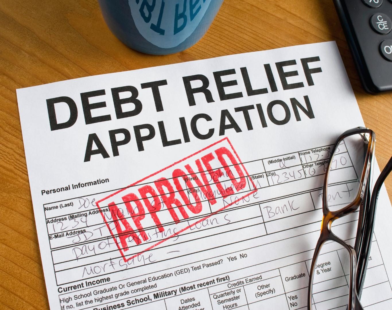 Financial advisor explaining debt relief in Fruit Cove, FL during a personal consultation