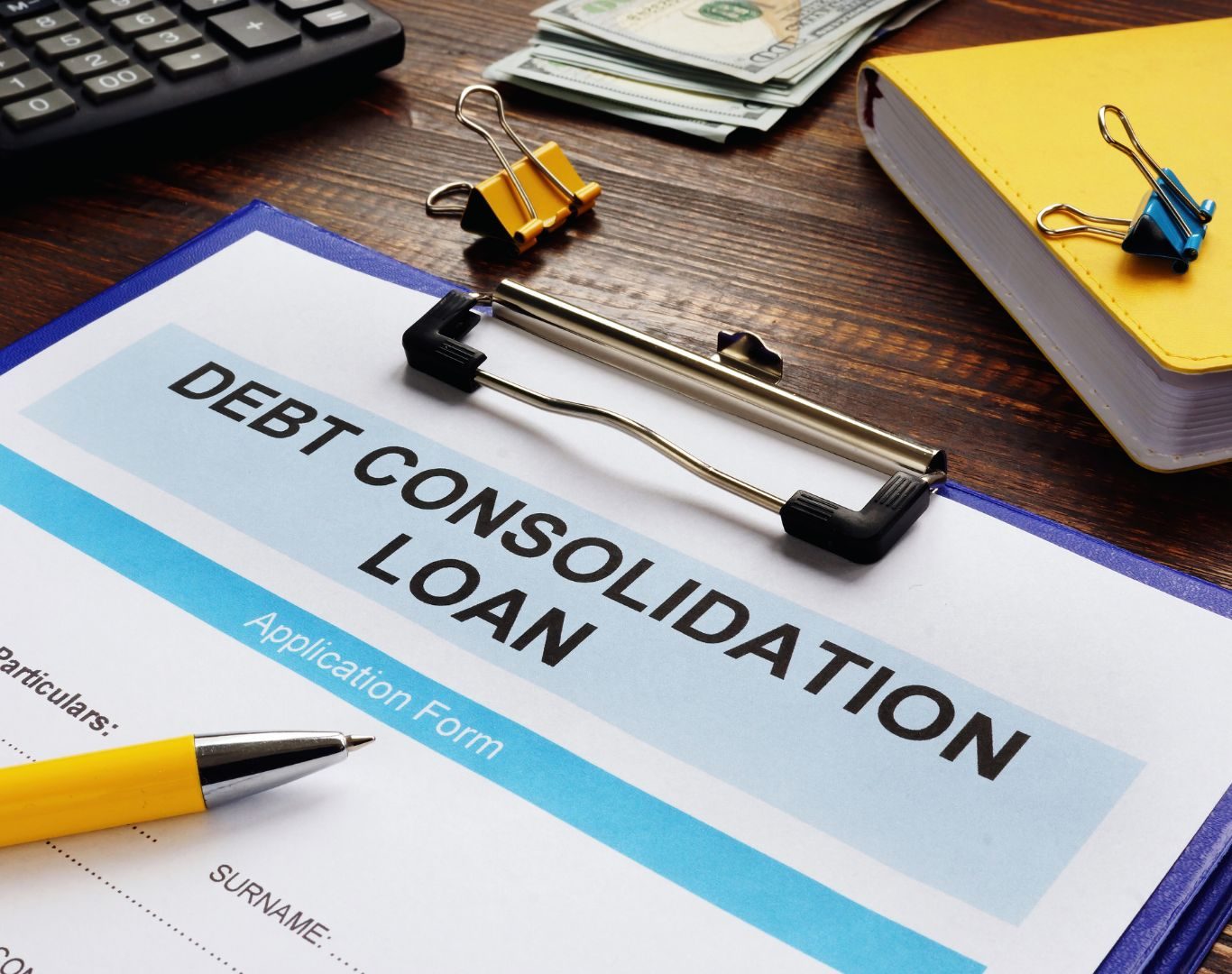Local client reviewing plan for debt consolidation near me in Plant City, FL